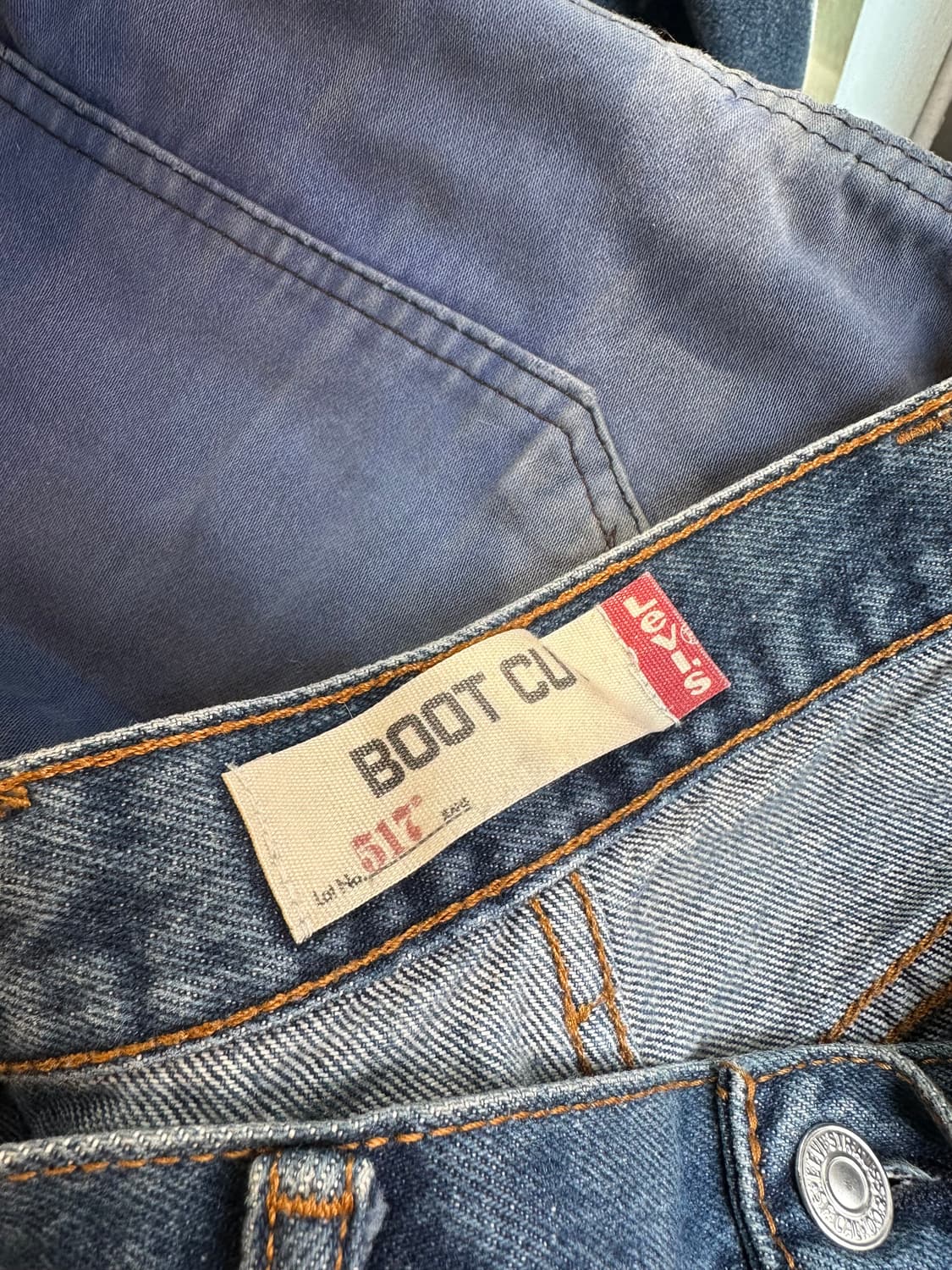 리바이스517 부츠컷 데님 팬츠 30x34 상품이미지8