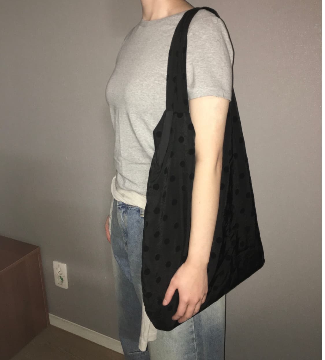 포티 도트 땡땡이 보부상 숄더백 상품이미지2