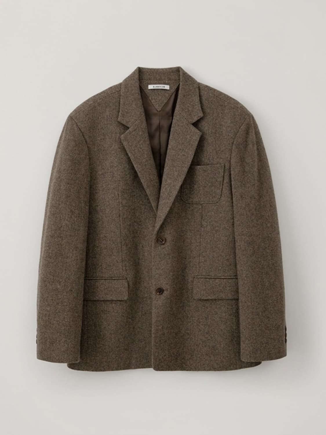 블랭크룸 테일러드 울 자켓 (Brown, 3 size) 상품이미지1