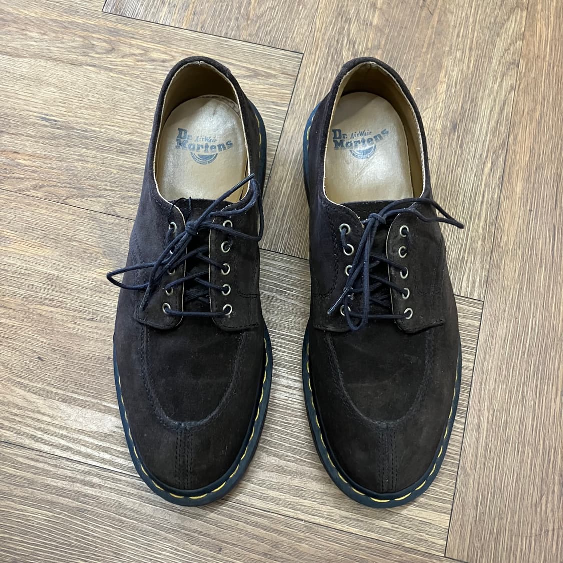N42 닥터마틴 2046 리펠로 스웨이드 구두 다크브라운 상품이미지2