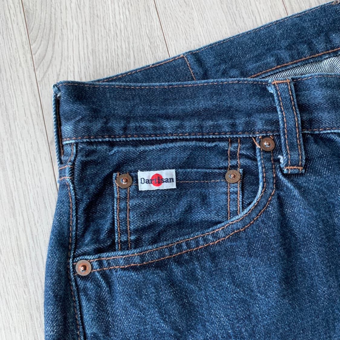 스튜디오 다치산 한정판 301 셀비지 데님 상품이미지3