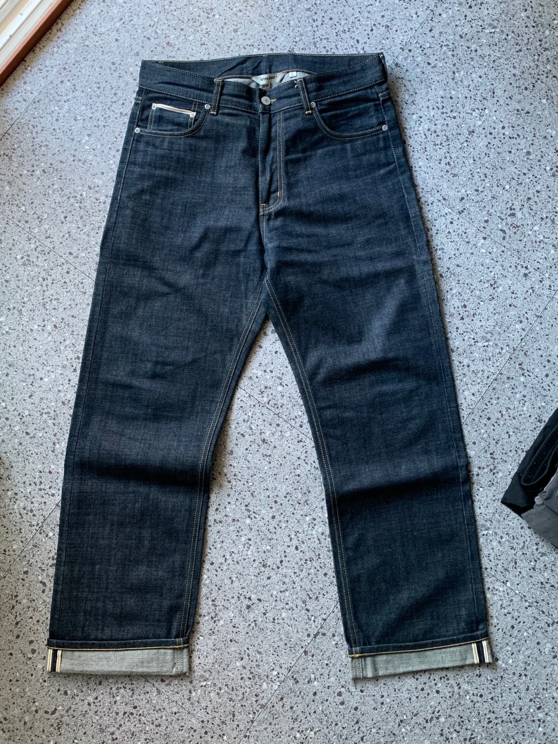 유니폼브릿지 셀비지 데님팬츠 L 상품이미지1