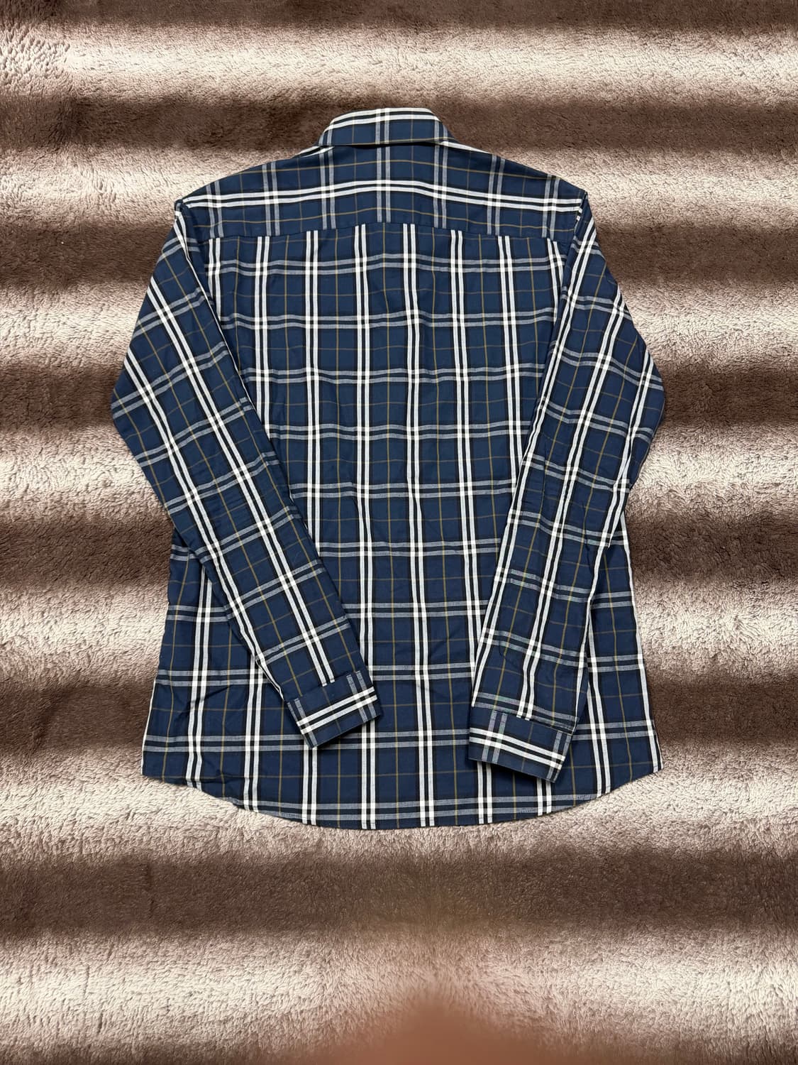 [XL]버버리 체크 남방 상품이미지3