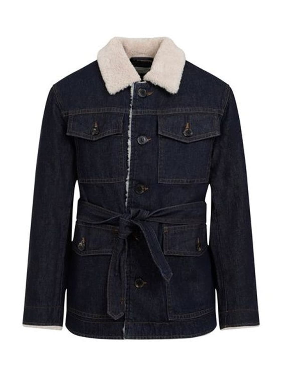 드리스반노튼 시어링 데님 자켓 상품이미지1