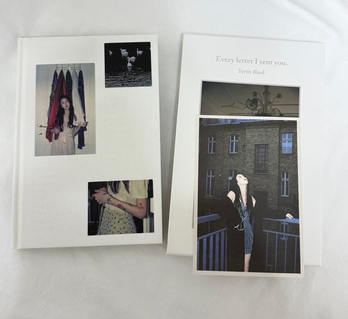 백예린 Every letter I sent you cd 앨범 상품이미지3