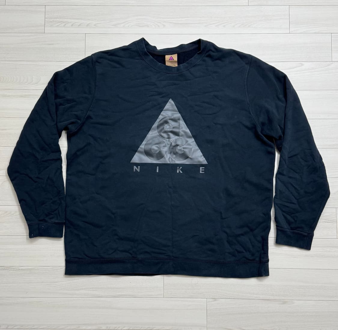 나이키 ACG 플리스 크루넥 맨투맨 블랙 2XL 상품이미지1