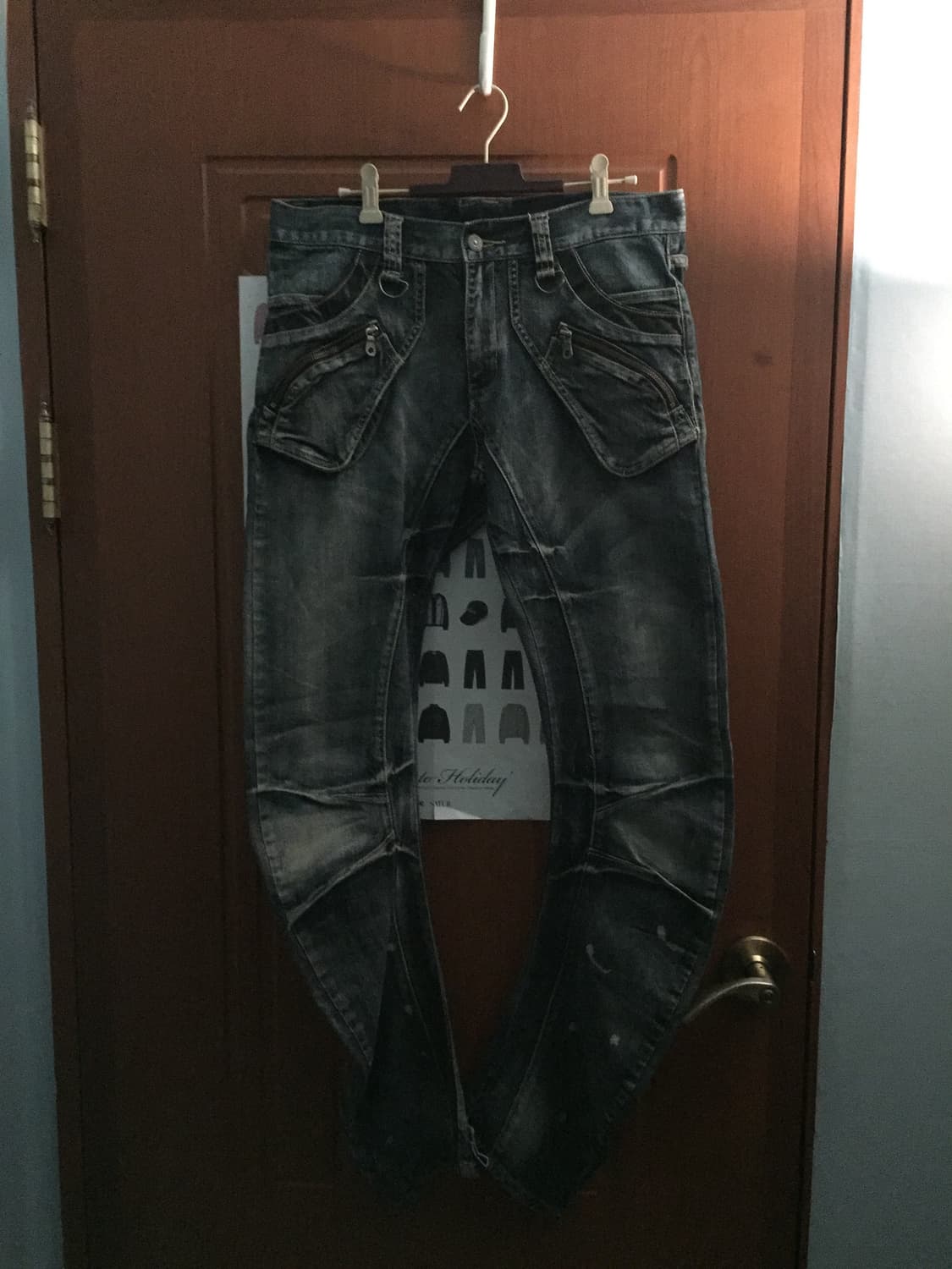 PPFM 커브드 데님 팬츠 상품이미지7