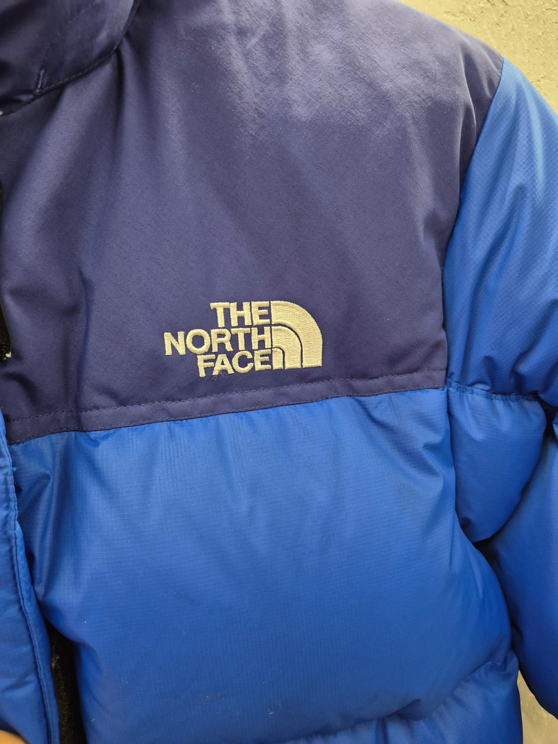 노스페이스 블루 800 눕시 패딩 자켓 M 상품이미지6