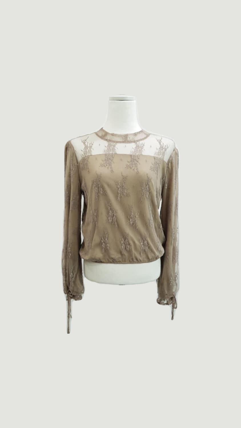 jpn) vintage lace blouse 상품이미지1