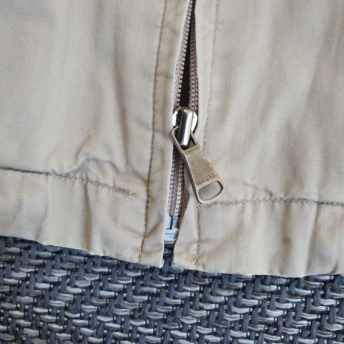 헤지스 간절기 면자켓 남자105 상품이미지5