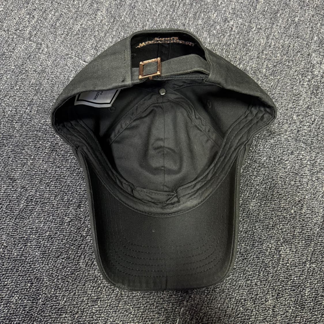 우영미 로고 볼캡  상품이미지6