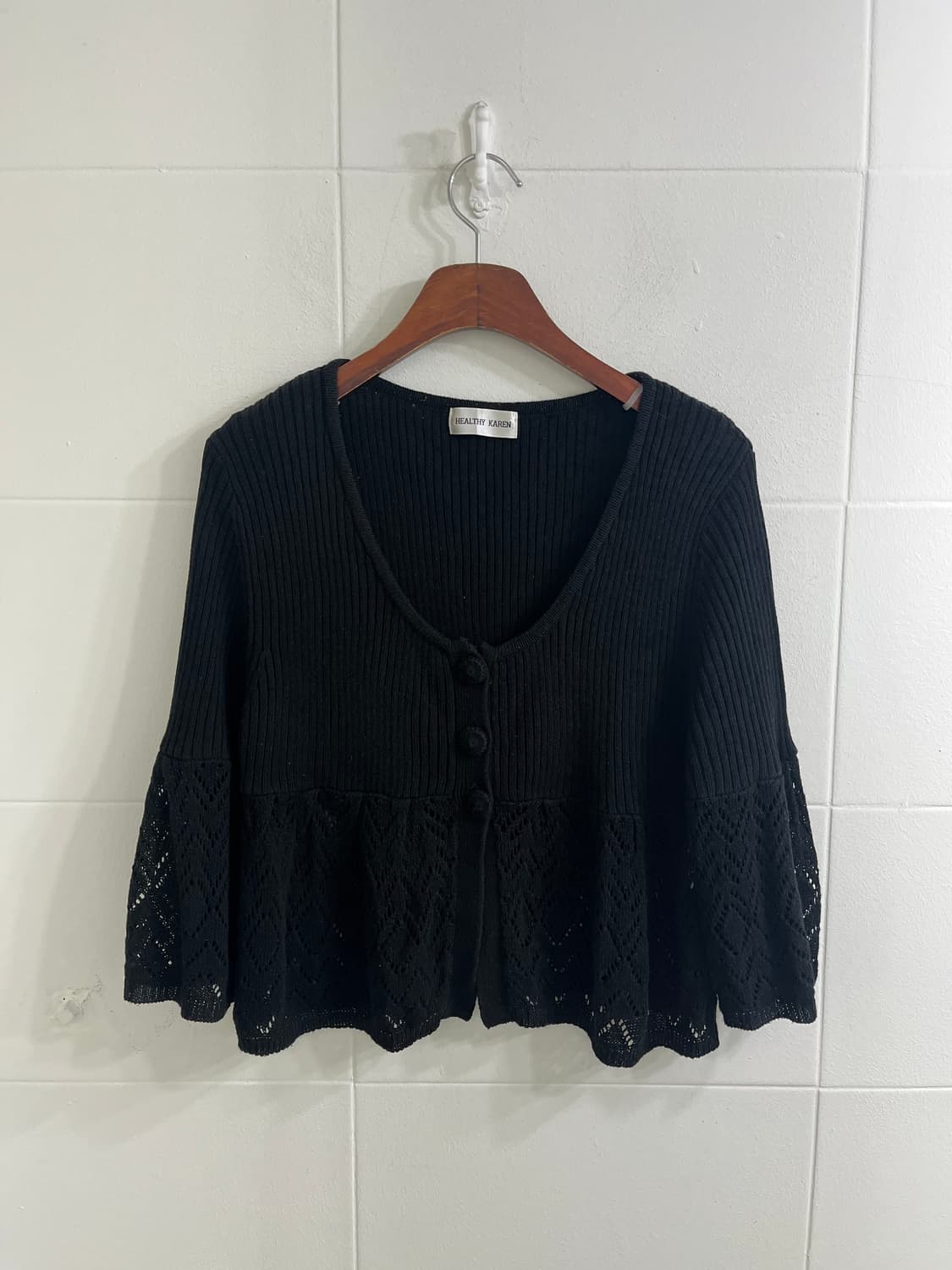 리즈리사 무채색 체크 니혼진 코트 코디세트 상품이미지5