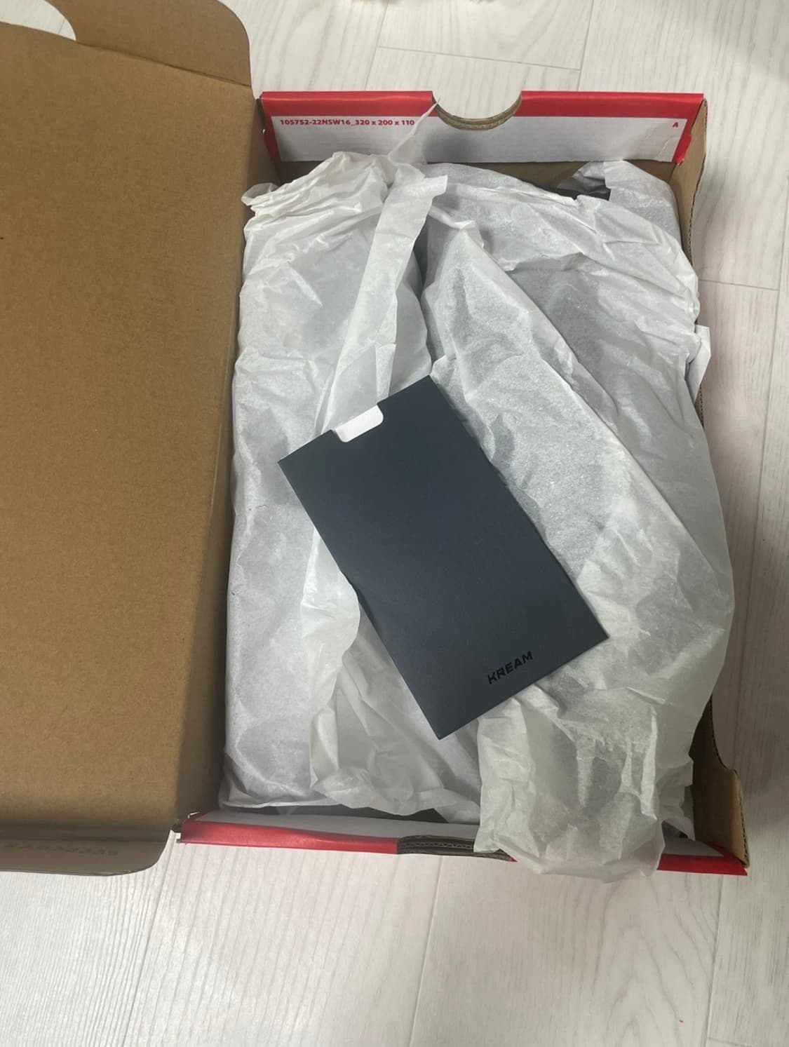 나이키 쿠키니 블랙 260 새상품 상품이미지2