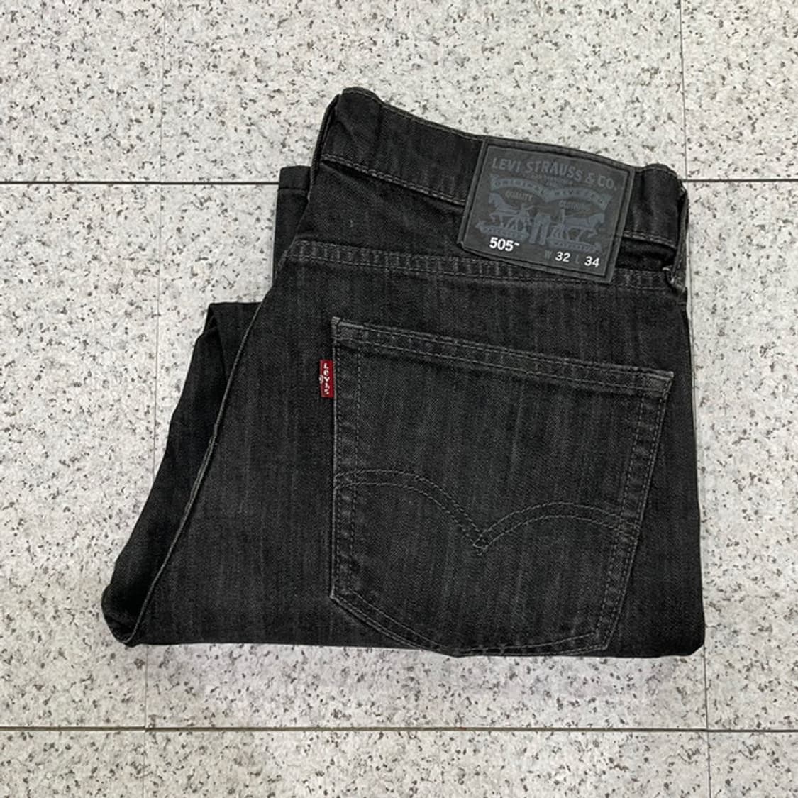 리바이스 505 스트레이트 블랙진 (32) 상품이미지1