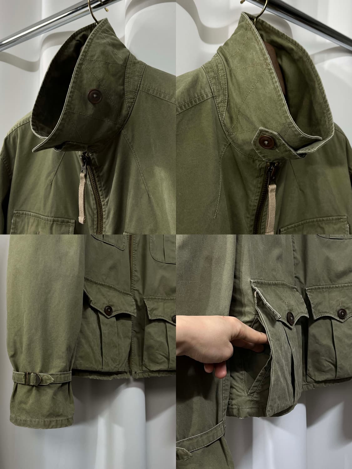 폴로 랄프로렌 올리브 버팔로 사파리 유틸리티 필드자켓 상품이미지6