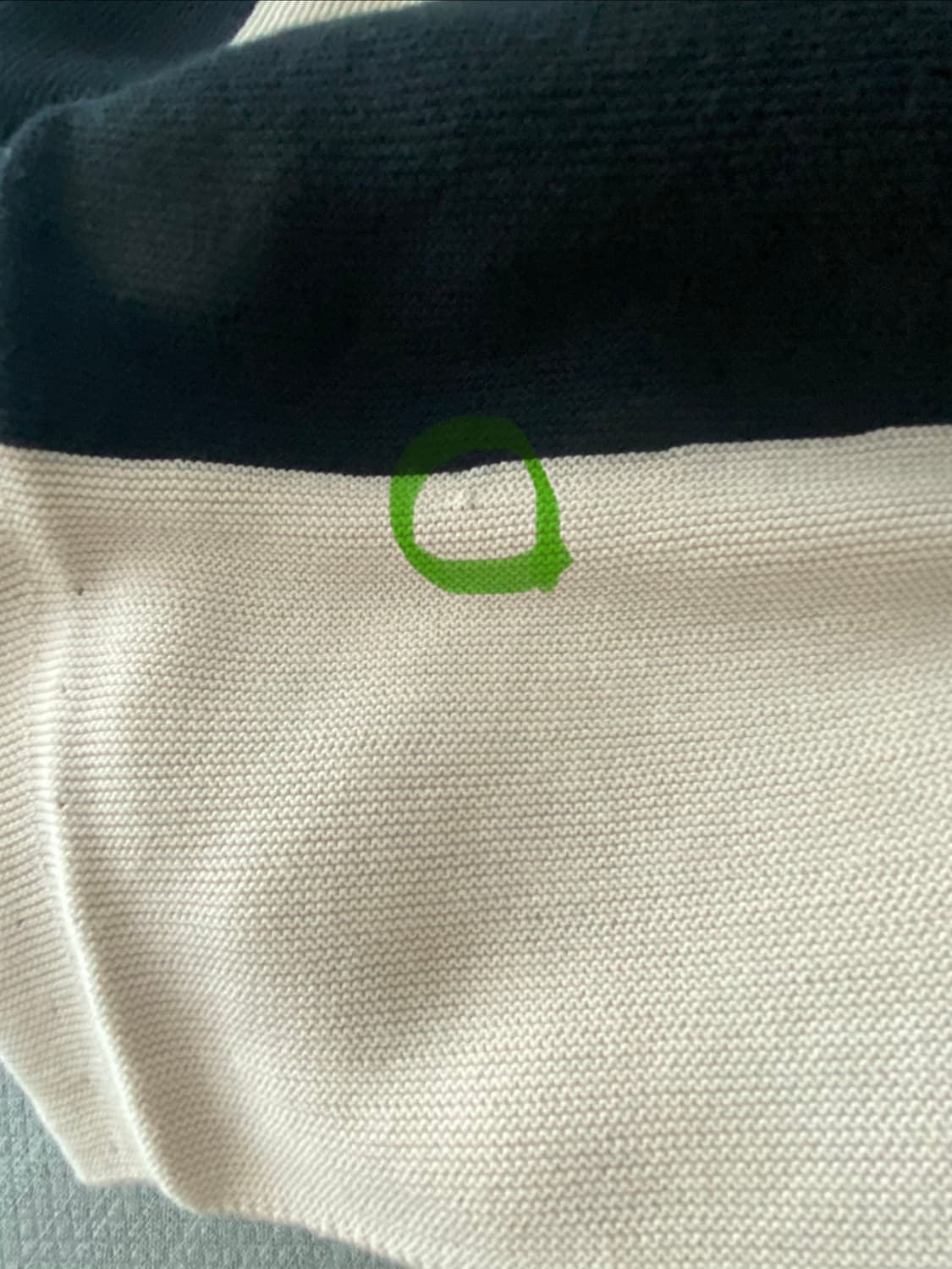 sumisumi 수미수미 언밸런스 스트라이프 니트(F,미착용) 상품이미지10