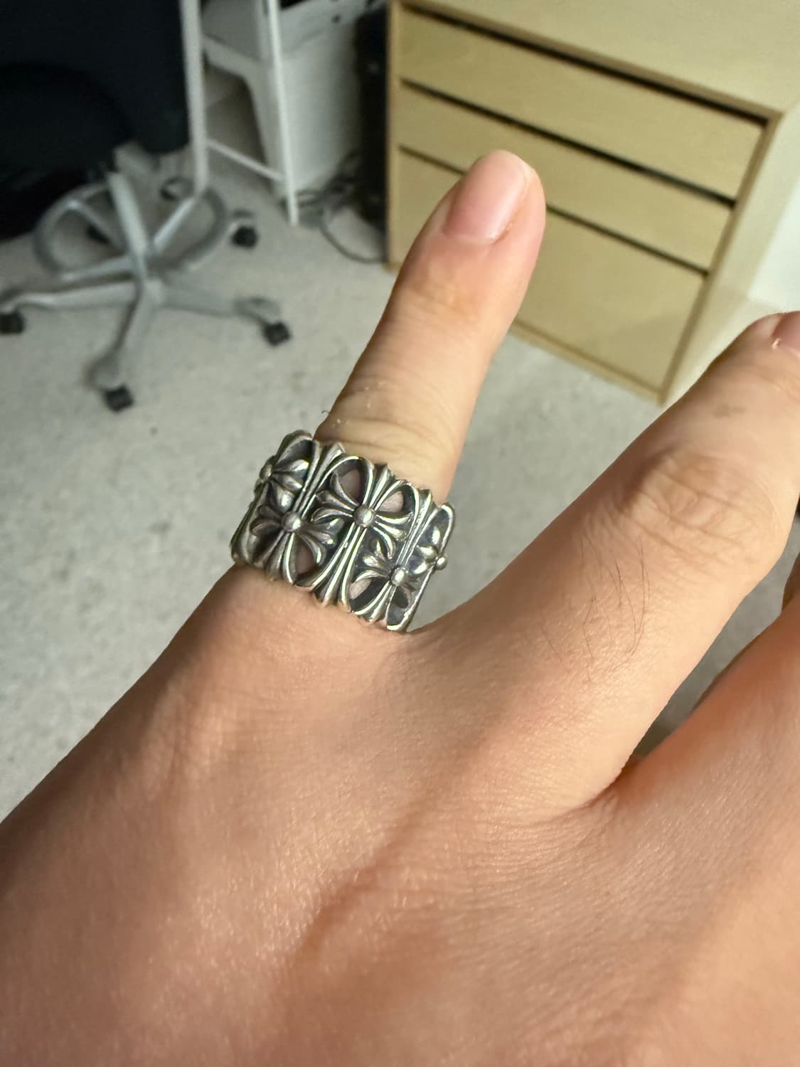 크롬하츠 세메터리 US7~7.5 상품이미지1