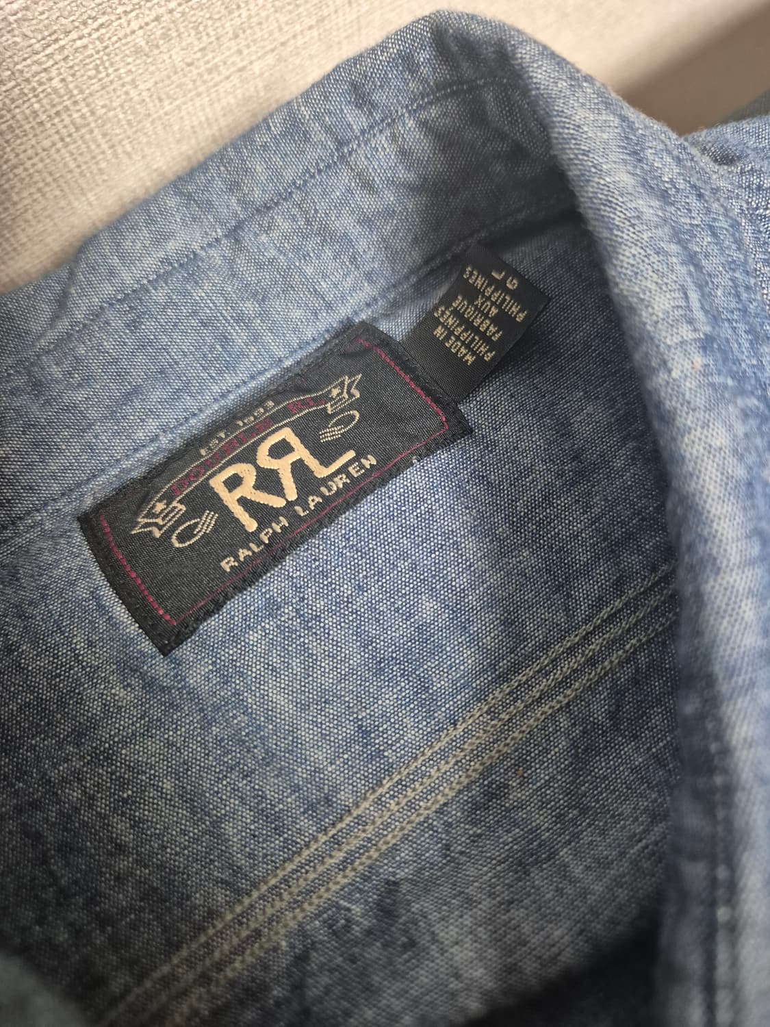 RRL 샴브레이 상품이미지3