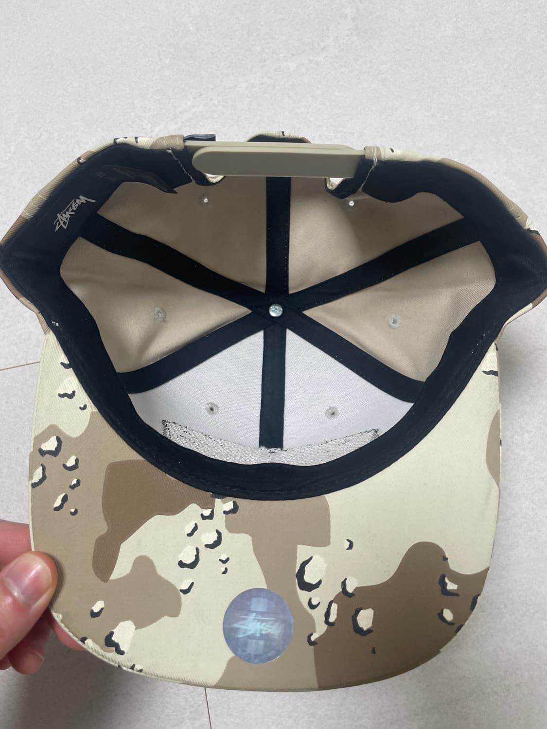 스투시 초코칩 데저트 카모 사막 3색 캡 스냅백 상품이미지5