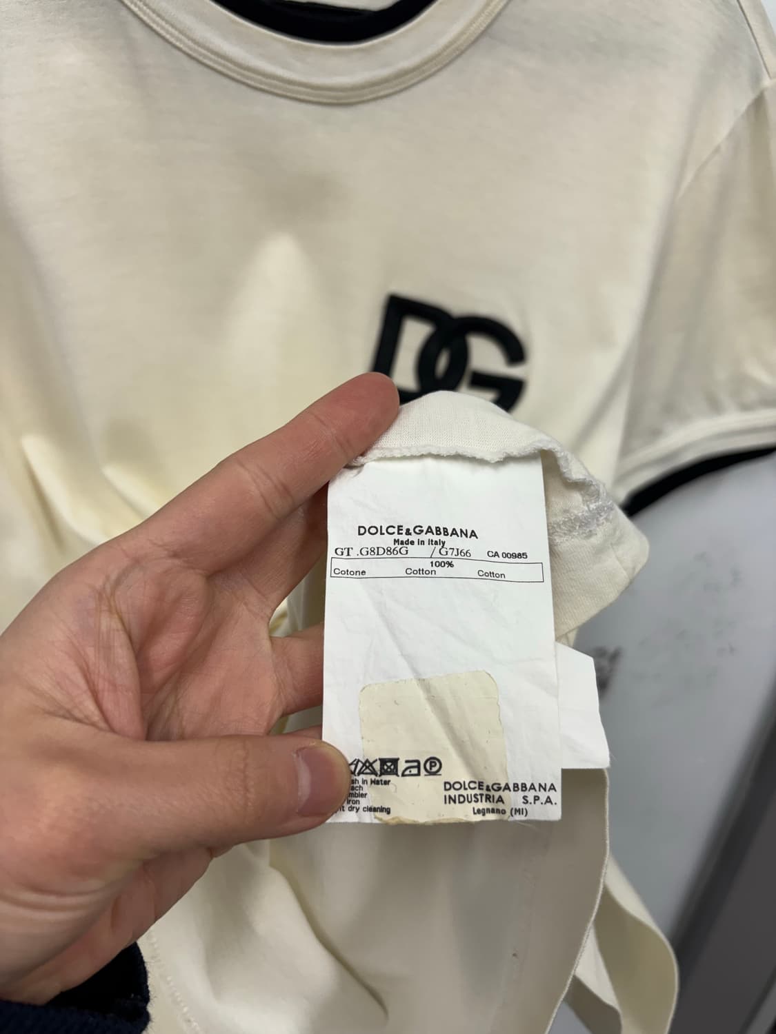 돌체앤가바나 로고 반팔티 상품이미지4