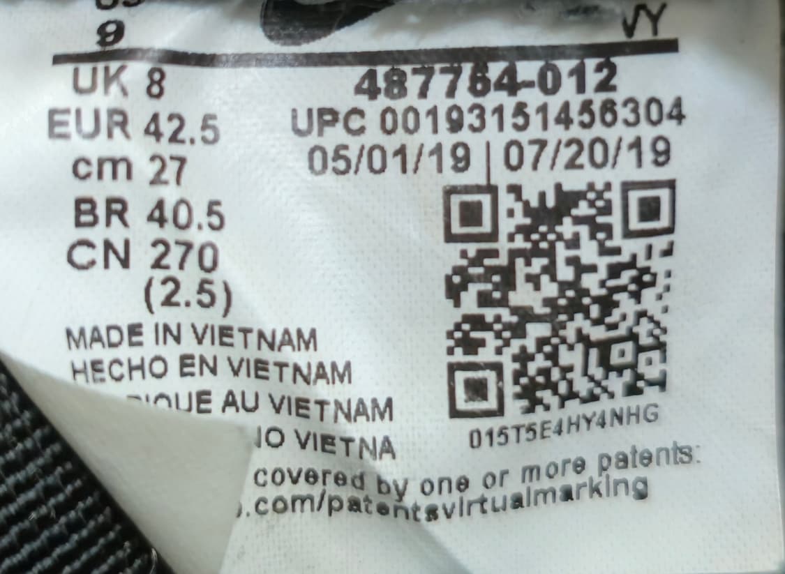 나이키 270mm-  테일윈드79 블랙스니커즈 상품이미지7