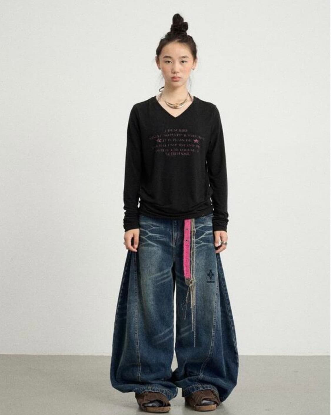 Achiha 아치하라 데님 팬츠 상품이미지1