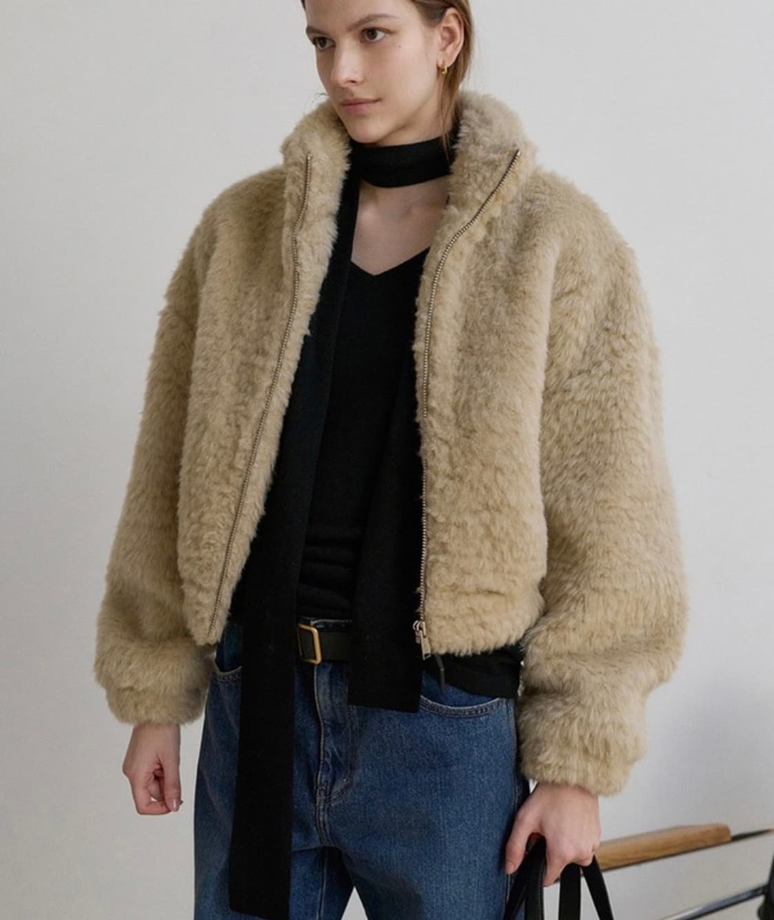 블로썸에이치컴퍼니 퍼 자켓 팝니다 상품이미지3