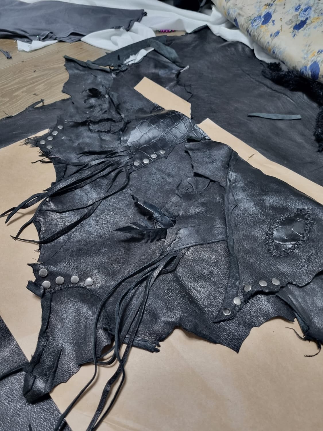 Handmade goatskin Apron 상품이미지1