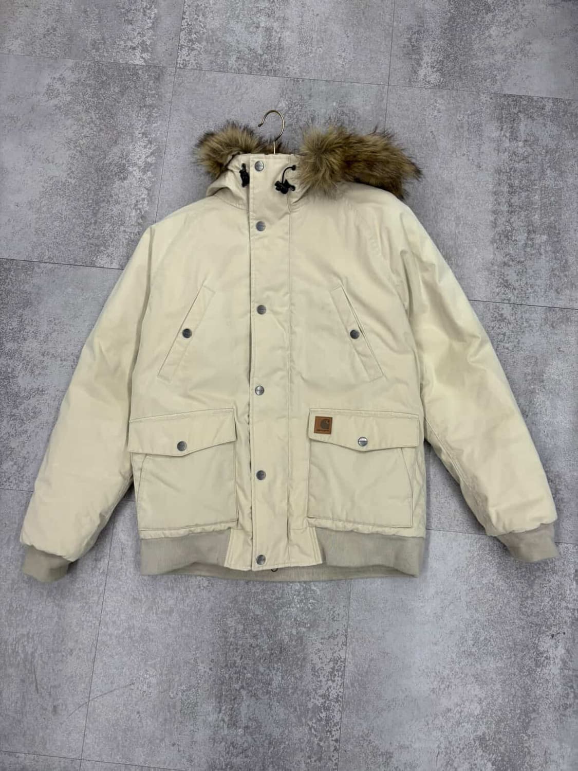 칼하트 WIP 퍼 후드 트래퍼 파카 H1615 상품이미지2