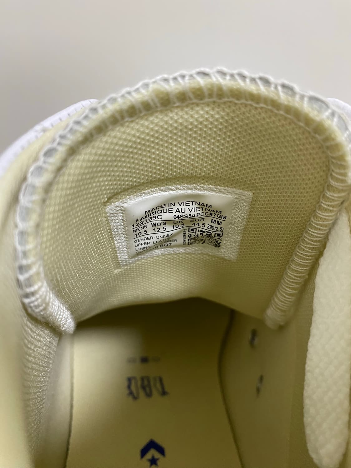 컨버스 척테일러 올스타 클래식 레더 화이트 상품이미지8