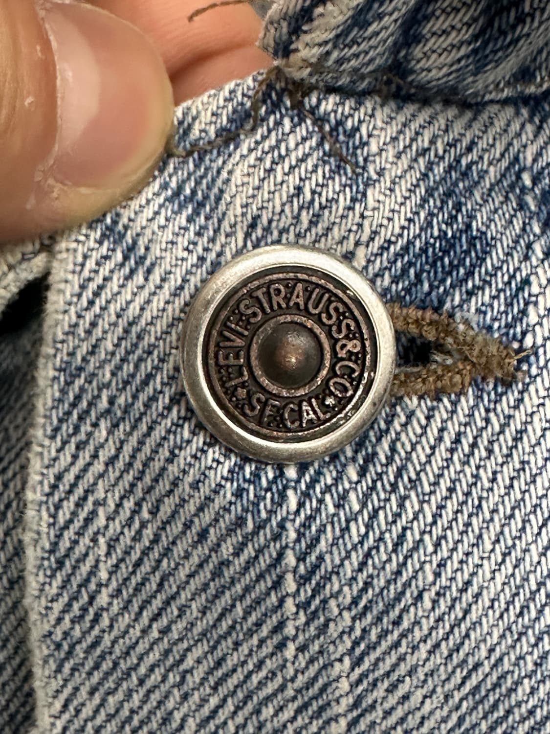 90s Levi's SilverTab 데님 봄버 자켓 M 상품이미지6