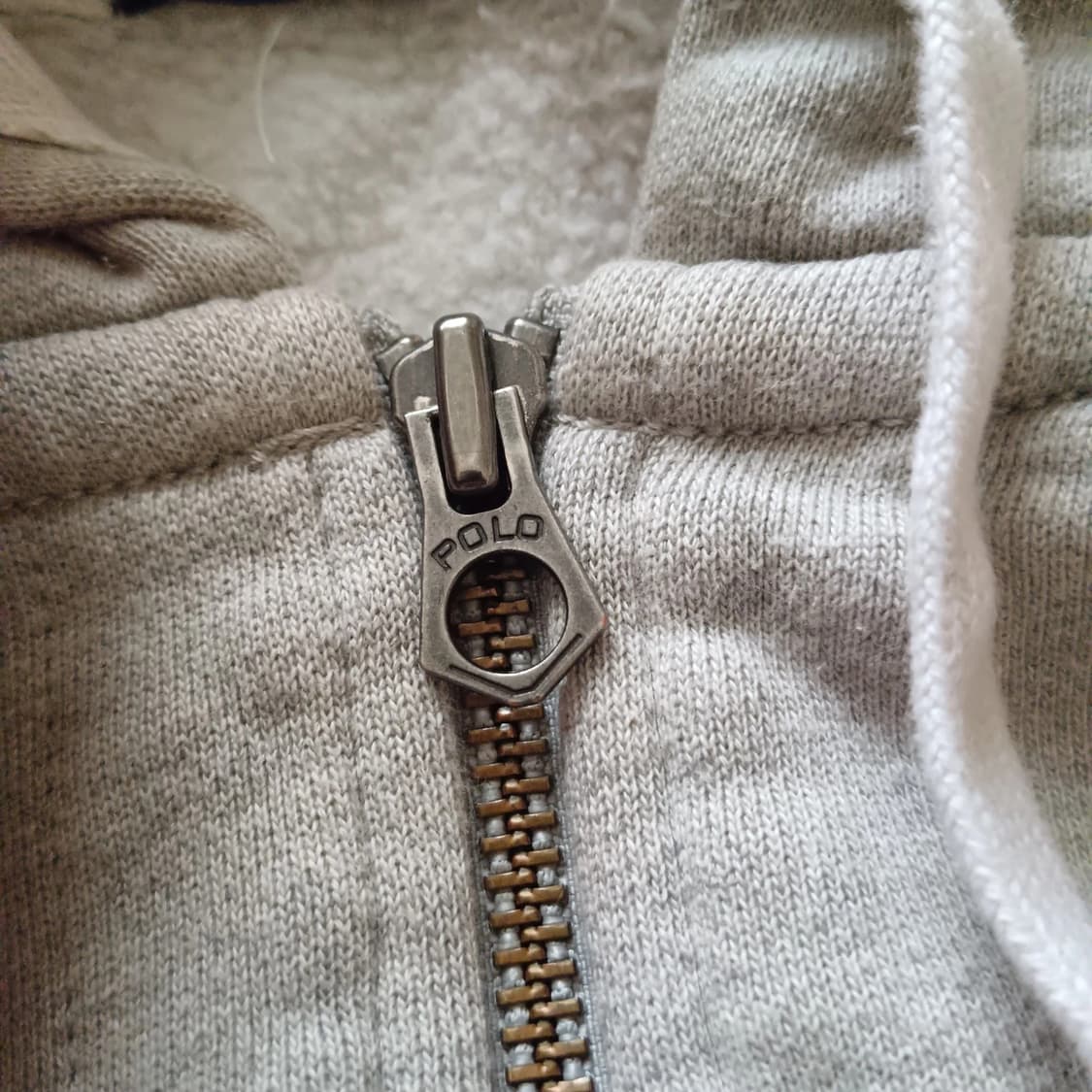 폴로 랄프로렌 라이트 그레이 후드집업 상품이미지4