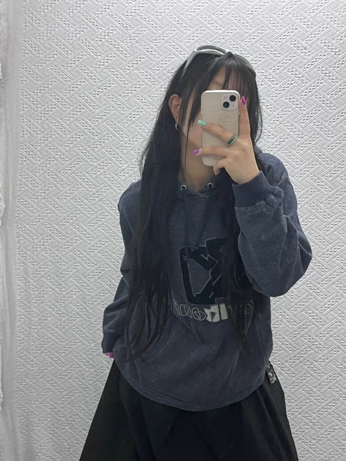 칼카니 캐주얼 빅로고 후드티 M C06982 상품이미지1