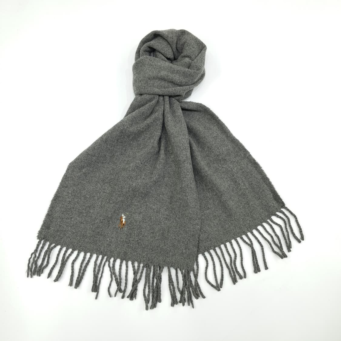 (CT836)  폴로 랄프로렌 그레이 목도리 머플러 상품이미지1