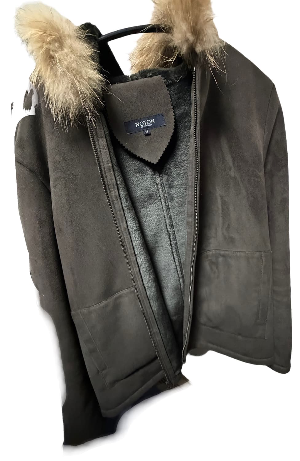 Noton 폭스퍼 후드 무스탕 m 상품이미지2