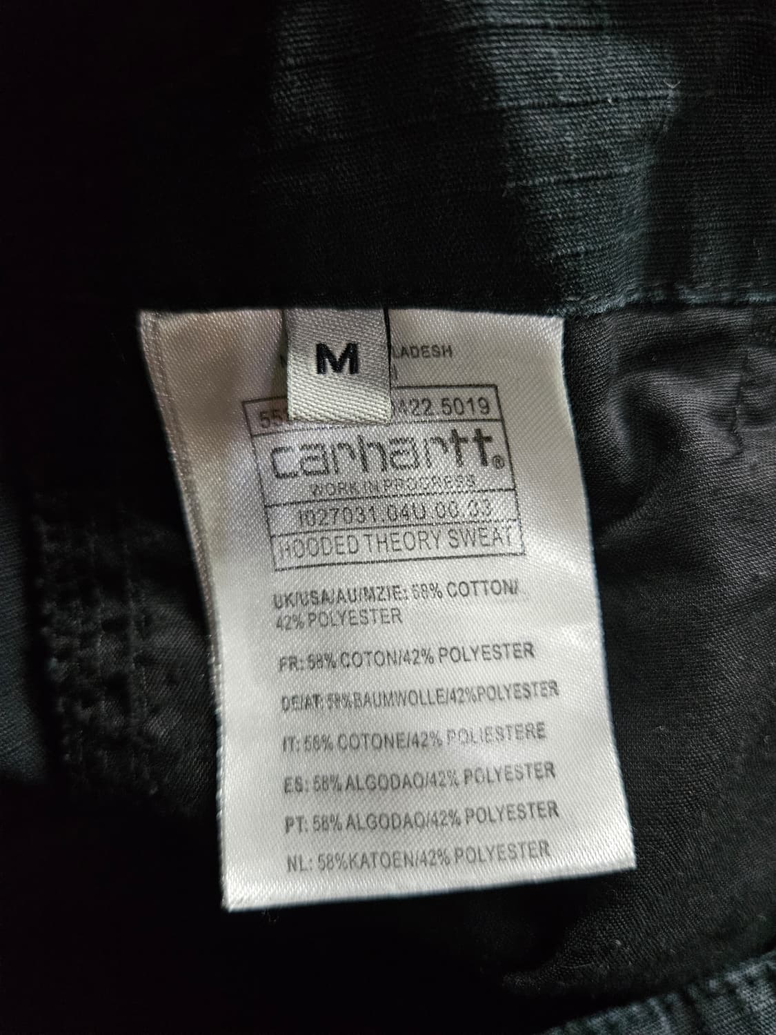 칼하트 블랙 남성 허리 33~34 카고팬츠  상품이미지10