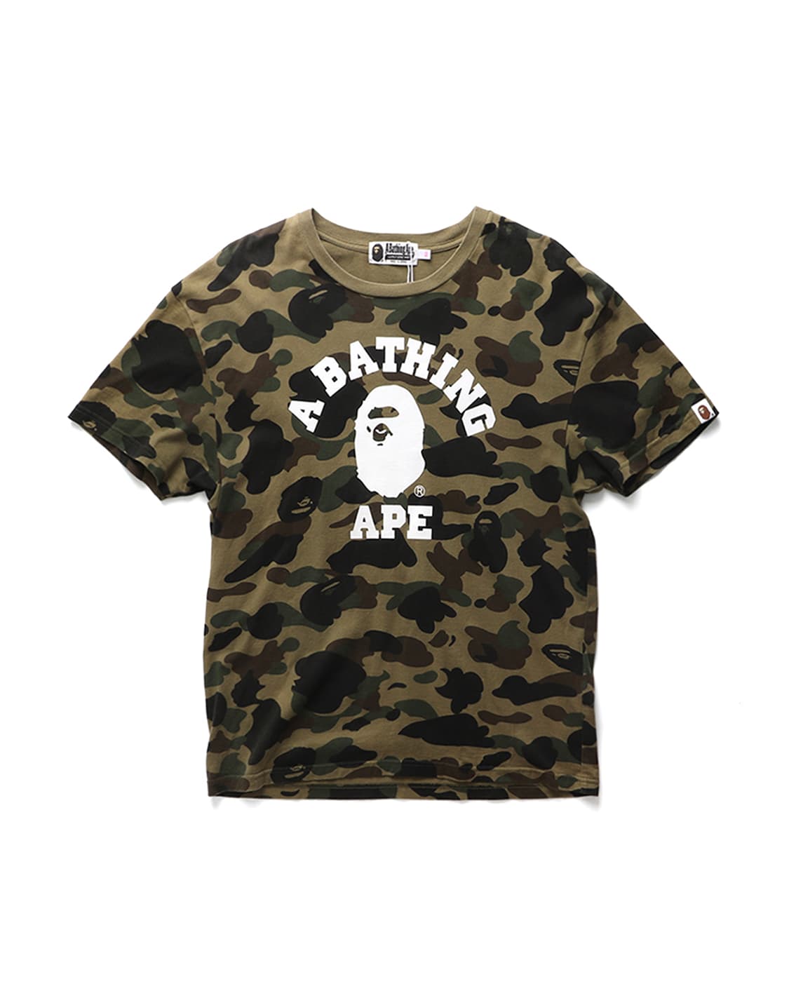 베이프 A BATHING APE 1st Camo College Tee 상품이미지2
