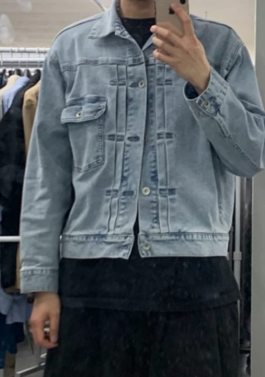 유니클로 청자켓 L 상품이미지4