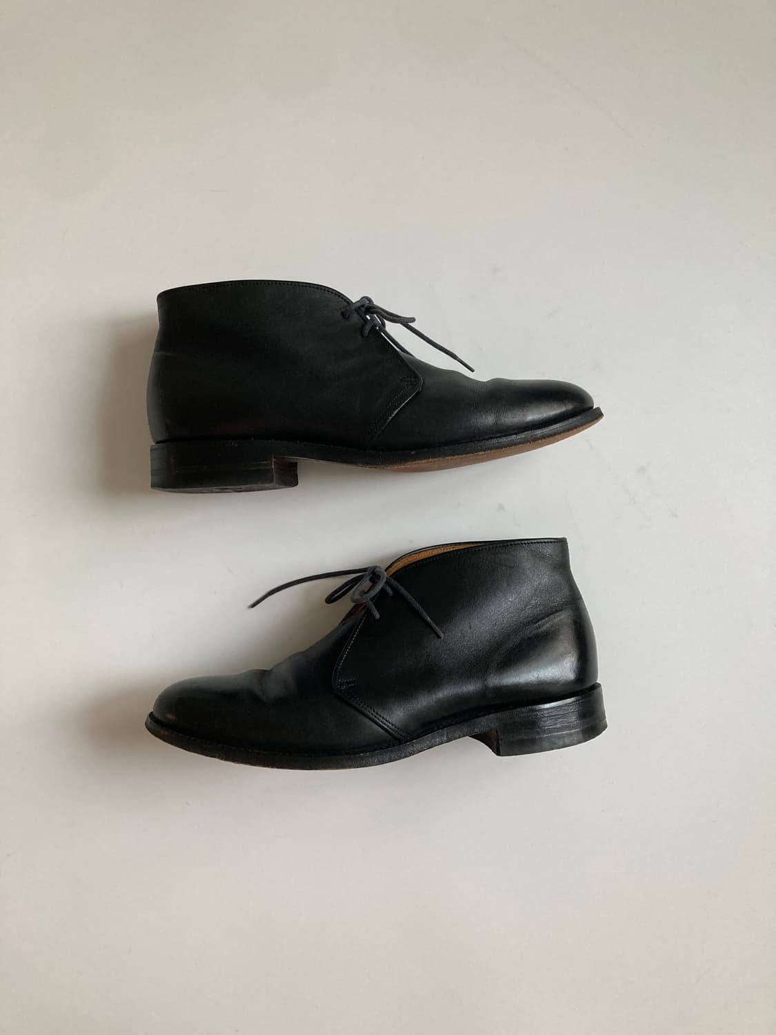 Leather Chukka boots 상품이미지9