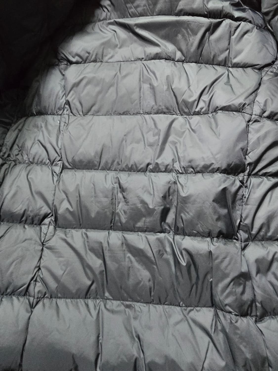 (95)코오롱스포츠 레드 퍼후드 패딩점퍼 상품이미지3