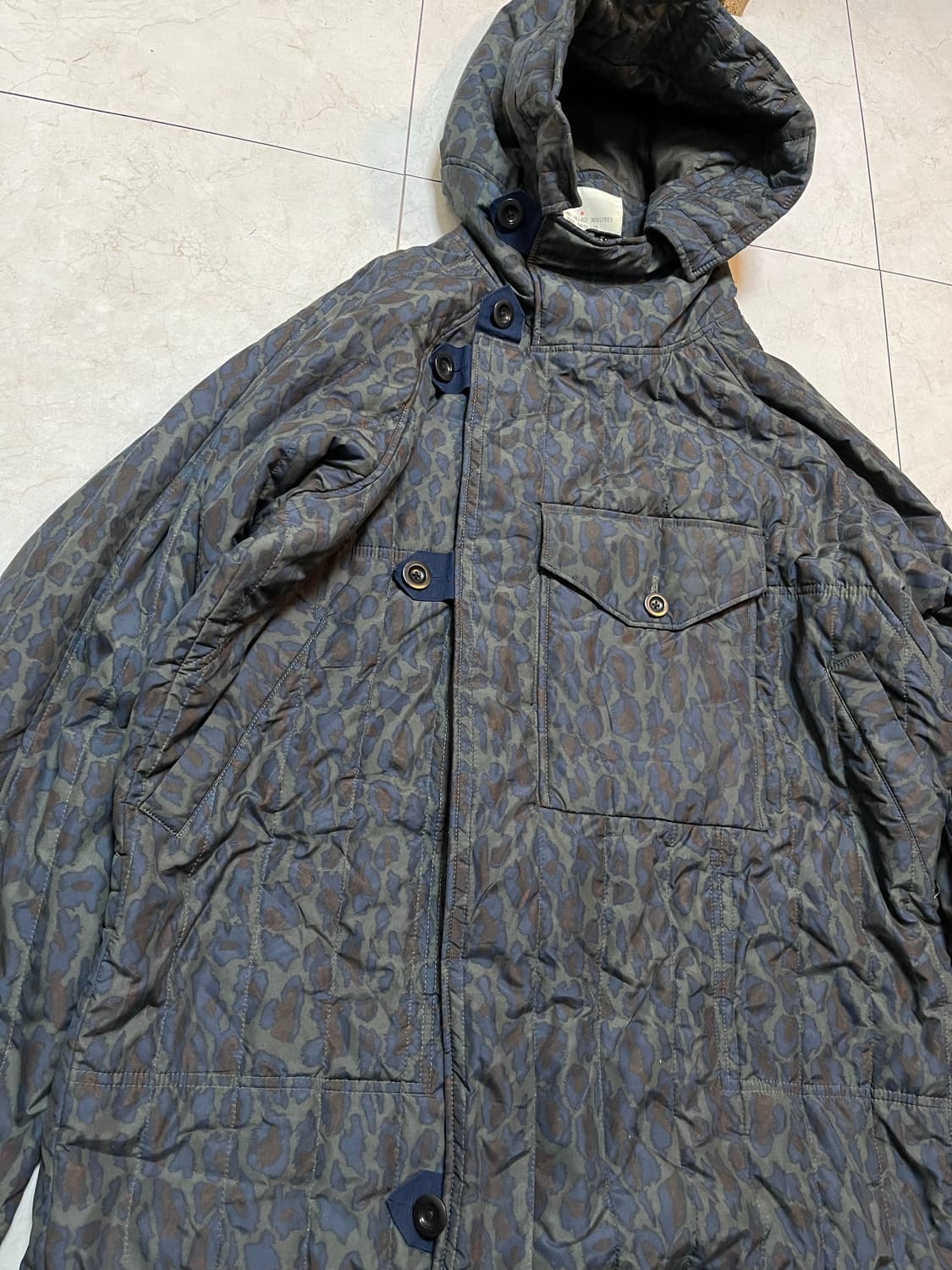 폴 스미스 Red ear 스웨덴 모터사이클 자켓 모티브 패딩 파카 상품이미지3