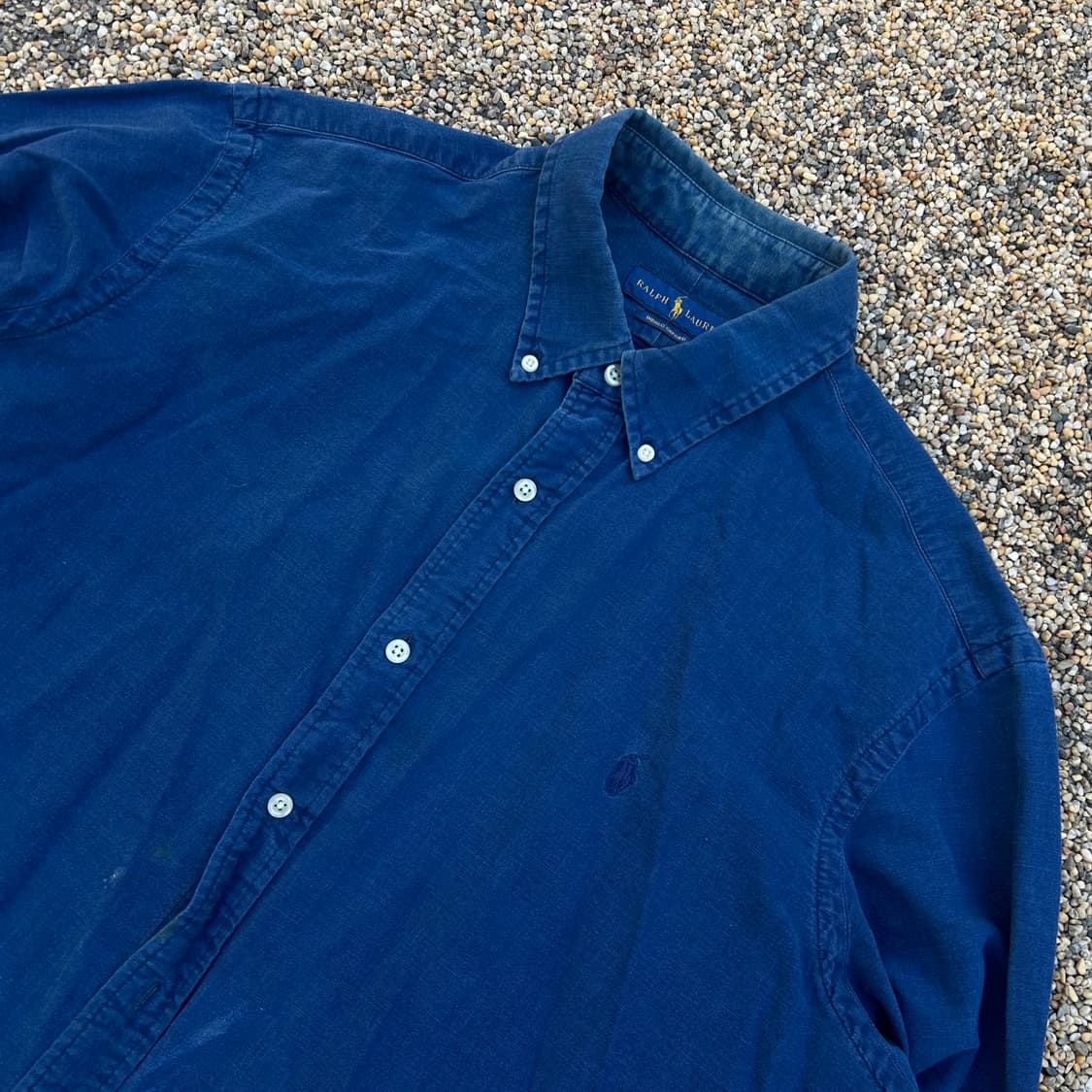 폴로 (POLO RalphLauren)인디고 옥스퍼드 셔츠 상품이미지2
