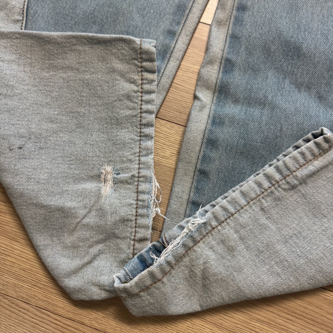 (xs) 스컬프터 데님 팬츠 상품이미지8