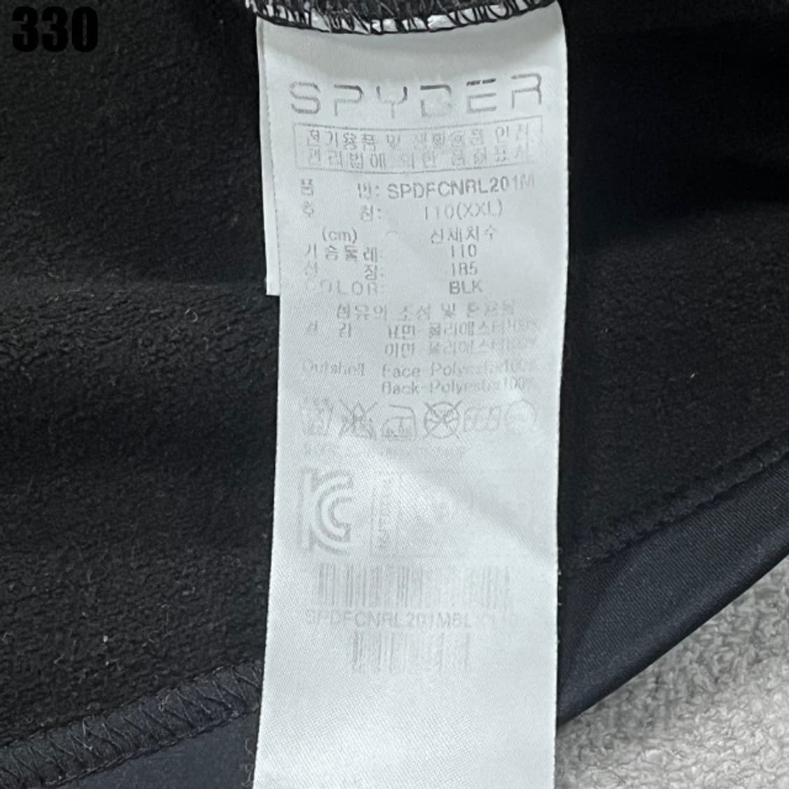 스파이더 블랙 긴팔티 상품이미지3