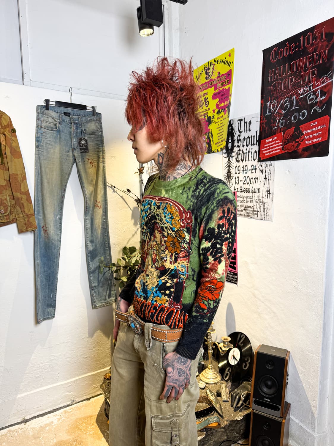 Abstract Print Long Sleeve  상품이미지4