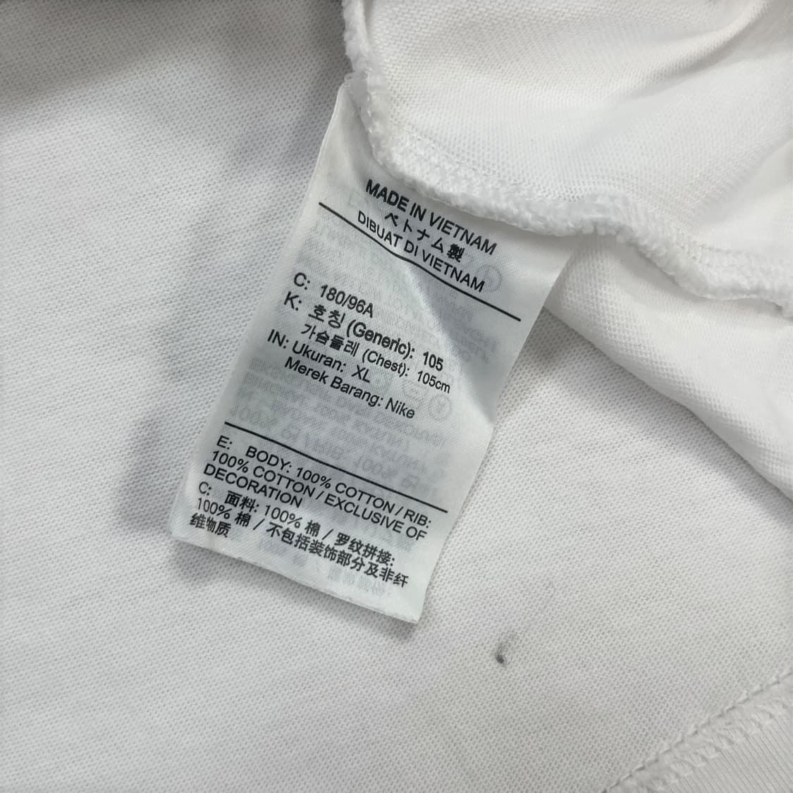 나이키 X 피스마이너스원 데이지 롱슬리브 화이트 상품이미지6