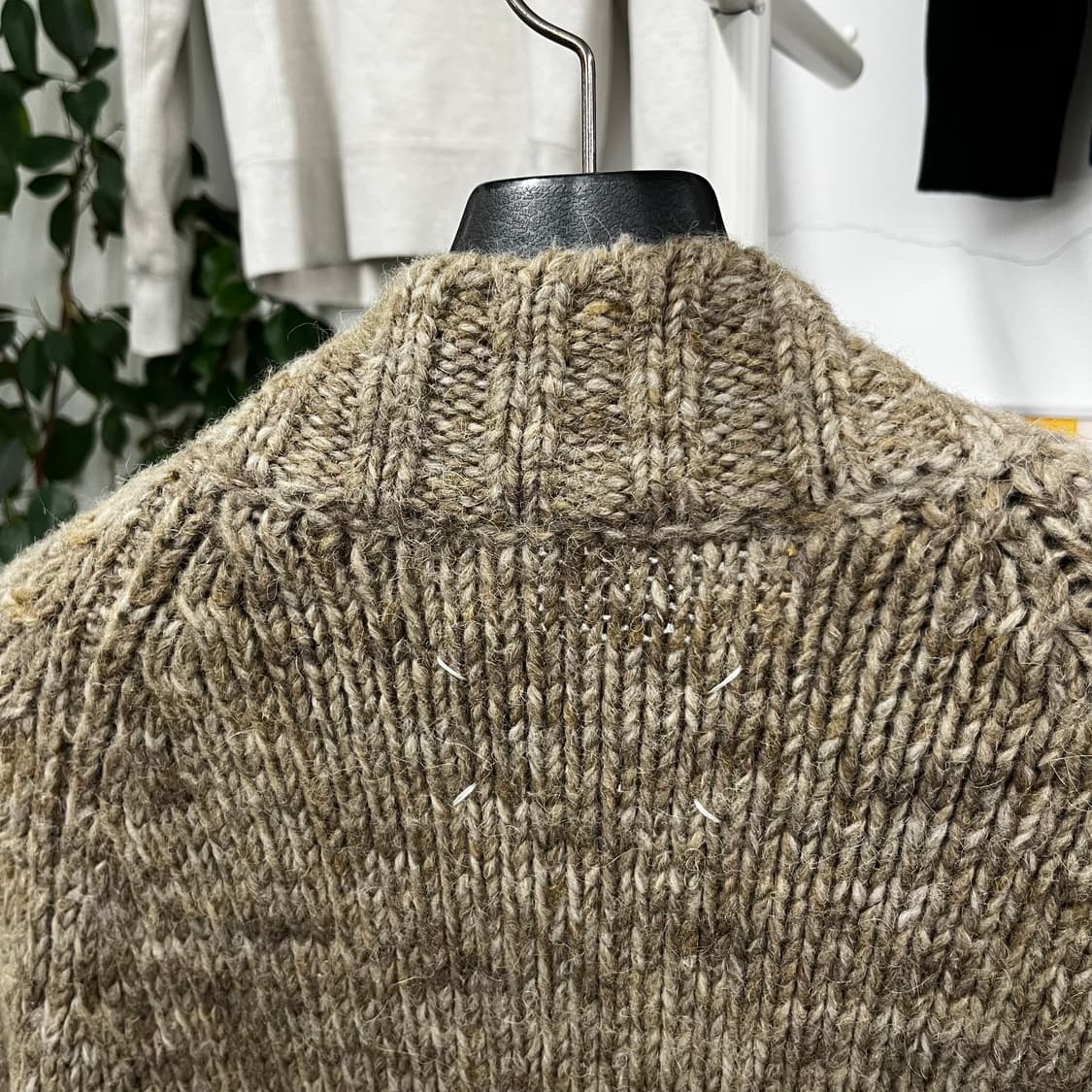 메종마르지엘라 울/알파카 오버핏 가디건 L 상품이미지5