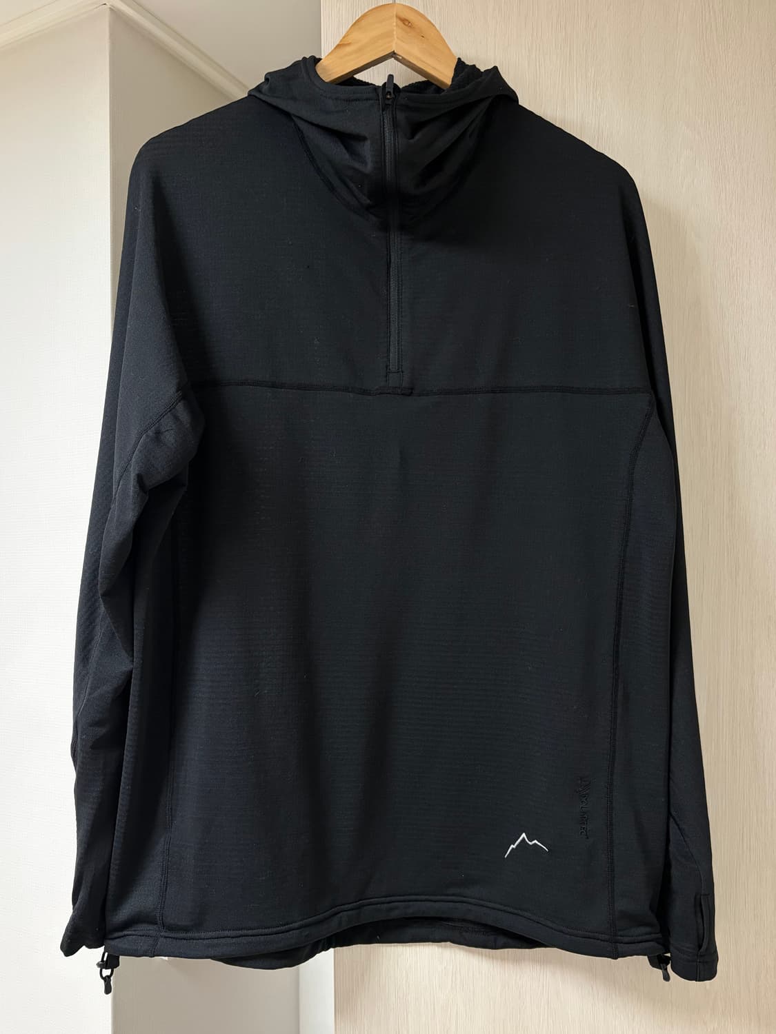 Cayl 케일 폴라텍 파워그리드 하프집업 블랙 L 상품이미지1