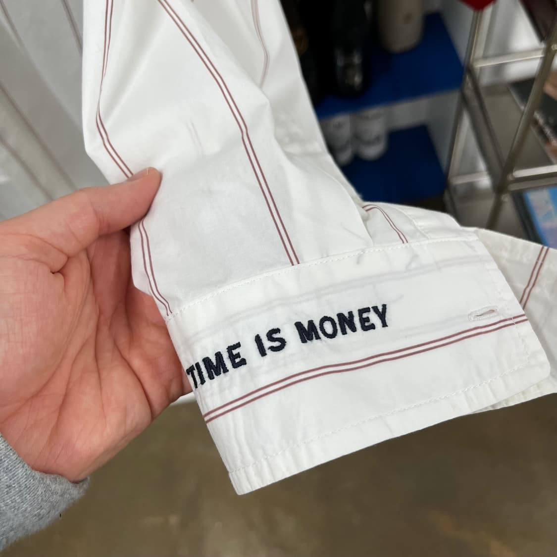 베트멍 언발란스 셔츠 S 상품이미지5