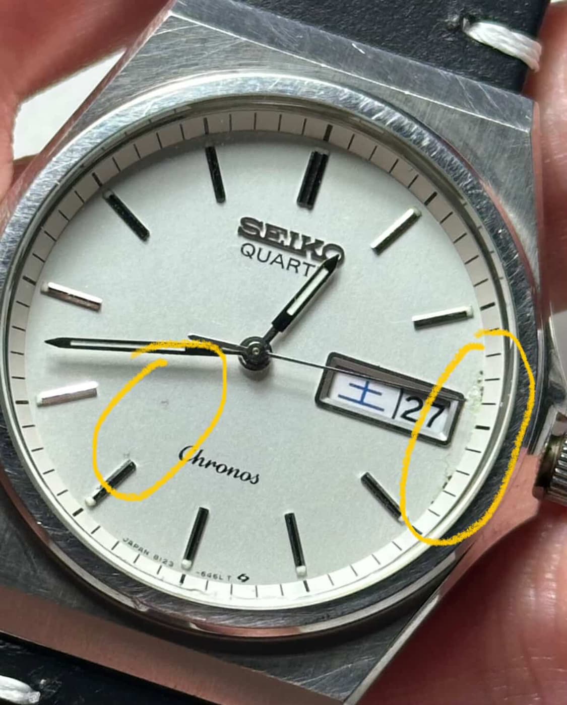 SEIKO quartz chronos 상품이미지7